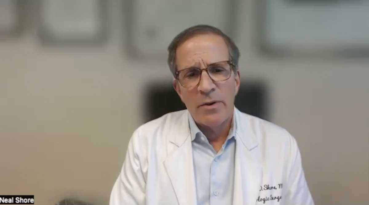 Dr. Neal Shore in an interview with Urology Times