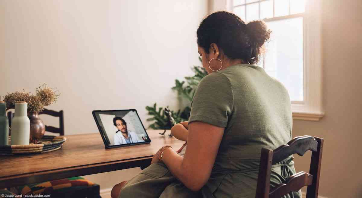 Woman having telemedicine appointment with doctor | Image Credit: © Jacob Lund - stock.adobe.com